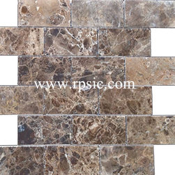 SW-38 SUBWAY EMPERADOR DARK 2X4 - Mosaic Tile