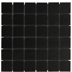 Absolute Black Granite Mosaic - Mosaic Tile