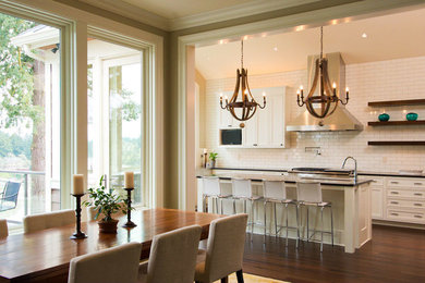 Example of a trendy kitchen design in Portland