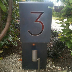 Modern House Number - Outdoor Products