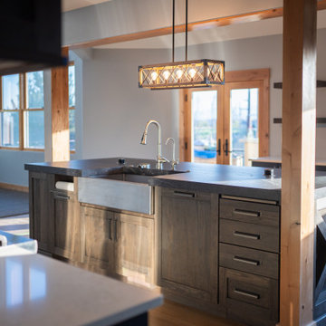 Expanded Family Kitchen with Mountain-Modern Design in Lakewood, Colorado