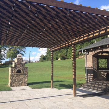 PF Cook Brick Outdoor Living Pavilion