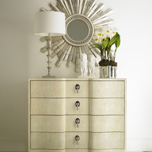 hall chest and mirror