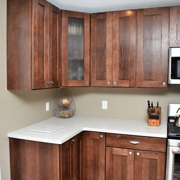 Knox, IN. Haas Signature Collection, Hickory Sienna Kitchen