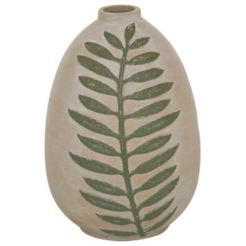 Coastal Beige Ceramic Vase 32754