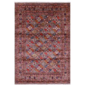 Bokhara Hand Knotted Wool Rug 5' 7" X 8' 1" - Q12925