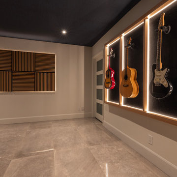 Salle de musique élégante