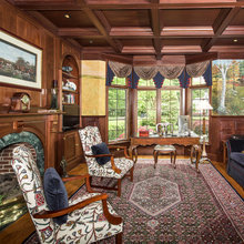 Wood Paneled Office