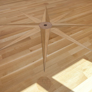 Wide Plank Rift Sawn Red Oak Solid Wood Flooring