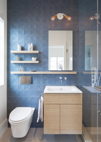 Contemporary Bathroom by Wanda Ely Architect Inc.