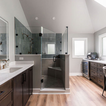 Soft Contemporary Primary Suite in Naperville