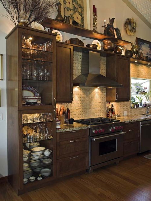 Above Cabinet Decoration | Houzz