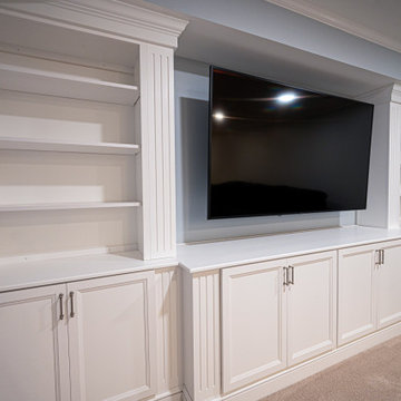 Fully Finished Annandale Basement Remodel