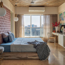 Mumbai Houzz:  A Clean-Lined, 3-BHK Home in a Highrise
