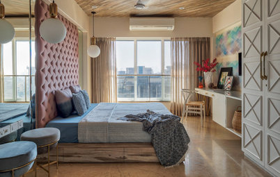Mumbai Houzz:  A Clean-Lined, 3-BHK Home in a Highrise