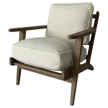 Humphrey Arm Chair - Performance White