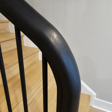 Project #115 | Staircase with Continuous Rail System Without Newels