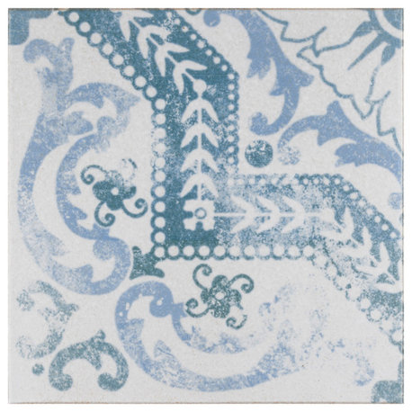 Klinker Alcazar Roseton Ceramic Floor and Wall Tile