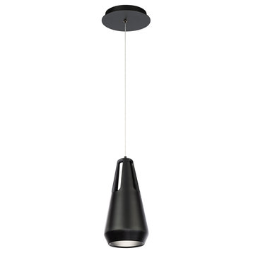 Ingot 10" LED Mini Pendant 3000k, Black