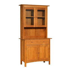 Modern Shaker Small Buffet & Hutch - Buffets And Sideboards