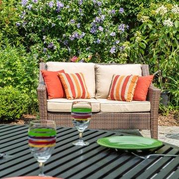 Traditional Backyard Landscape - Milwaukee