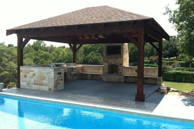 Stone Paved Pool Ares