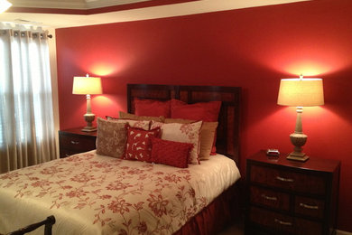 Inspiration for a timeless bedroom remodel in Raleigh