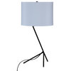 Hollis Table Lamp, Graphite Gray