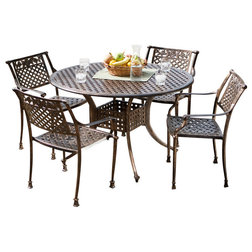 Traditional Outdoor Dining Sets by GDFStudio