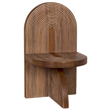 Robbie Chair, Dark Walnut Set of 2