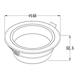 LED down light - Ceiling Lighting