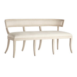 GRECIAN KLISMOS BENCH - Accent And Storage Benches