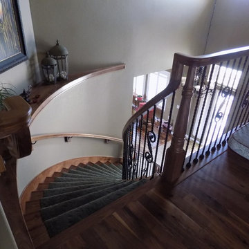 Walnut Stair Case