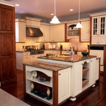 Neal Custom Cabinet Cherry Detail