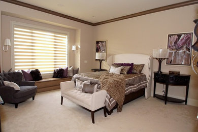 Example of a bedroom design in Omaha