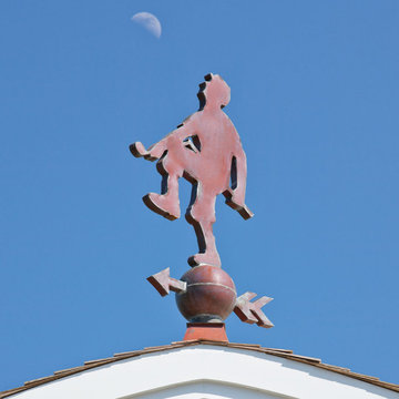 Golfer Weathervane - Salt Pond Tee- Custom Home on  Cape Cod, MA