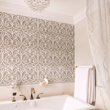 Eclectic Master Bathroom