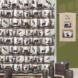"Rustic Montage" Bath Accessories by Creative Bath - Bathroom Accessory Sets