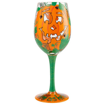 "Get Smashed"  Wine Glass by Lolita