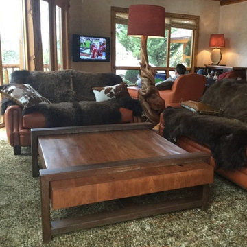 Rustic Cherry Custom Table - Payson, AZ
