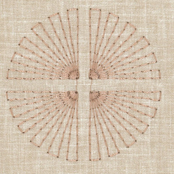 Roman Shades and fabric swatches