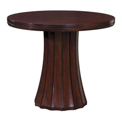 Stickley Ridgefield Round Lamp Table 7640 - Side Tables And End Tables