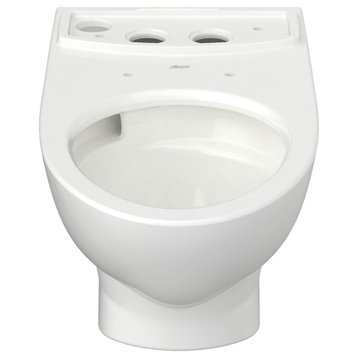 American Standard 3447.101 Elongated Chair Height Toilet Bowl Only - White