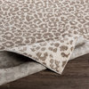 Hauteloom Bonhill Leopard Print Area Rug - Brown, Beige, Ivory - 5'3" x 7'3"