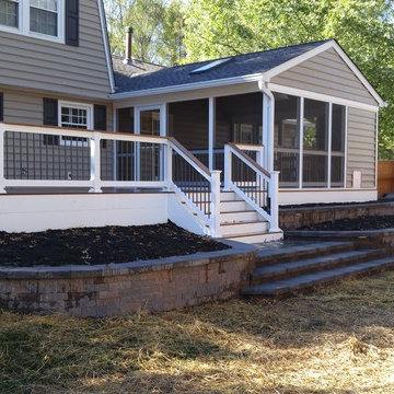 Deck and Screened porch