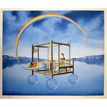 Tito Salomoni, Rainbow Fantasy, Lithograph