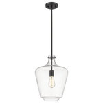 Innovations Lighting - Innovations Lighting 493-1S-BK-G502-12 Lowell, 1 Light Mini Pendant Industri - Innovations Lighting Lowell 1 Light 12 inch BrusheLowell 1 Light Mini  Matte BlackUL: Suitable for damp locations Energy Star Qualified: n/a ADA Certified: n/a  *Number of Lights: 1-*Wattage:100w Incandescent bulb(s) *Bulb Included:No *Bulb Type:Incandescent *Finish Type:Matte Black