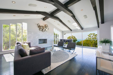 Inspiration for a contemporary home in Orange County.