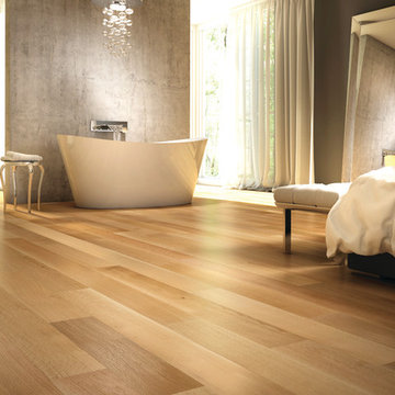 Natural Quarter Sawn Hamptons Bedroom