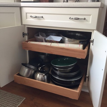 "Cotton" Painted Cabinetry